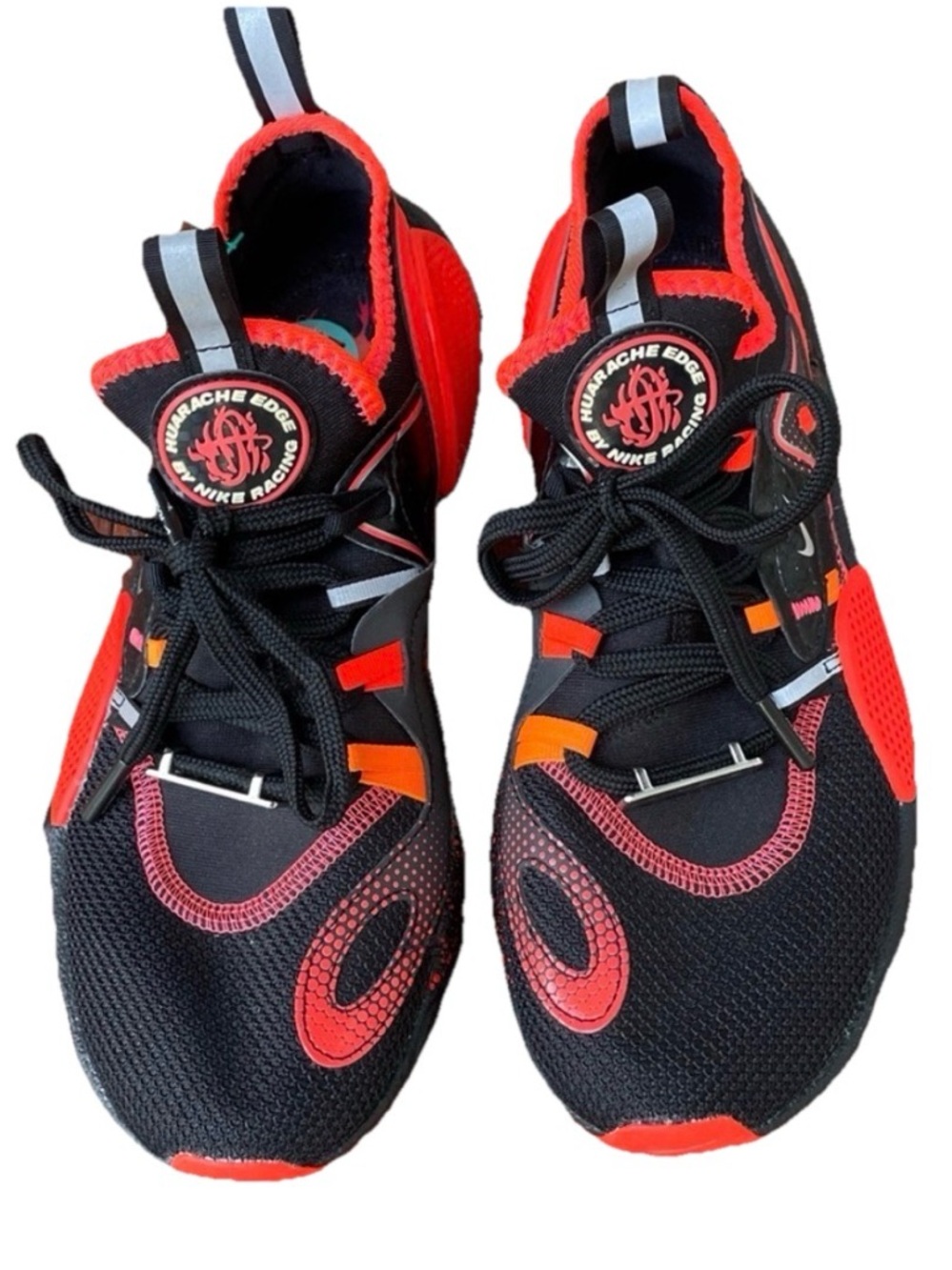 Mens 2018 Nike Huarache E.D.G.E All Star Racing Team Sneakers Size 5.5